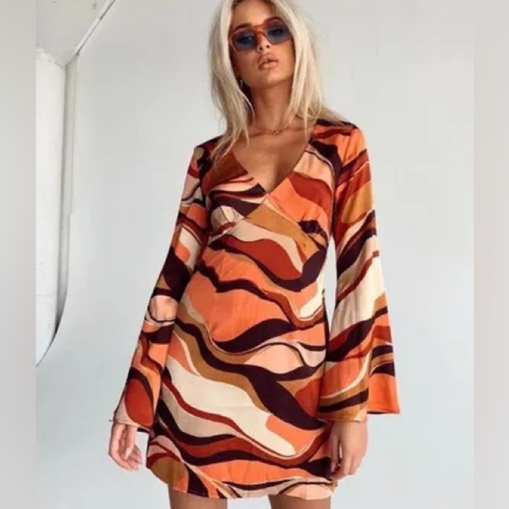 Ciara Love Mini Dress Multi x PRINCESS POLLY